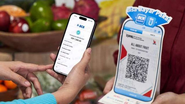 BCA Tingkatkan Batas Transaksi QRIS Bayar