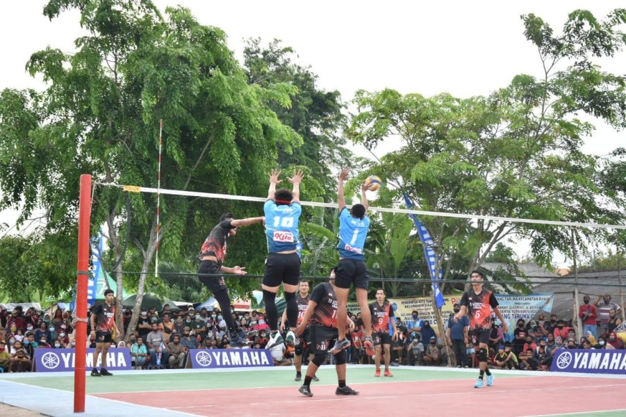 Karang Taruna Pangandaran Soroti Proyek Lapang Voli Mangkrak