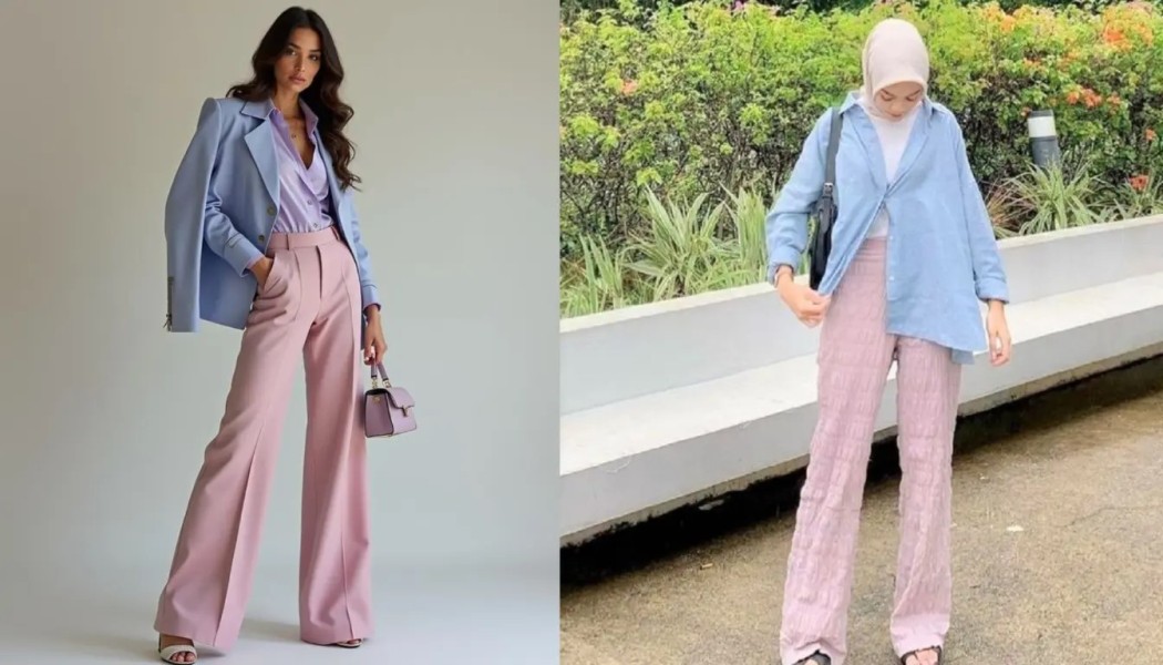 9 Inspirasi Warna Kalem Elegan untuk OOTD Stylish Sehari Hari