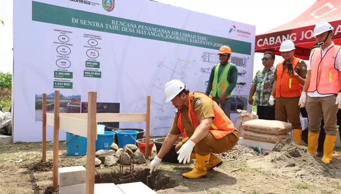 PGN Bangun IPAL Komunal, Kurangi Limbah Tahu Jombang