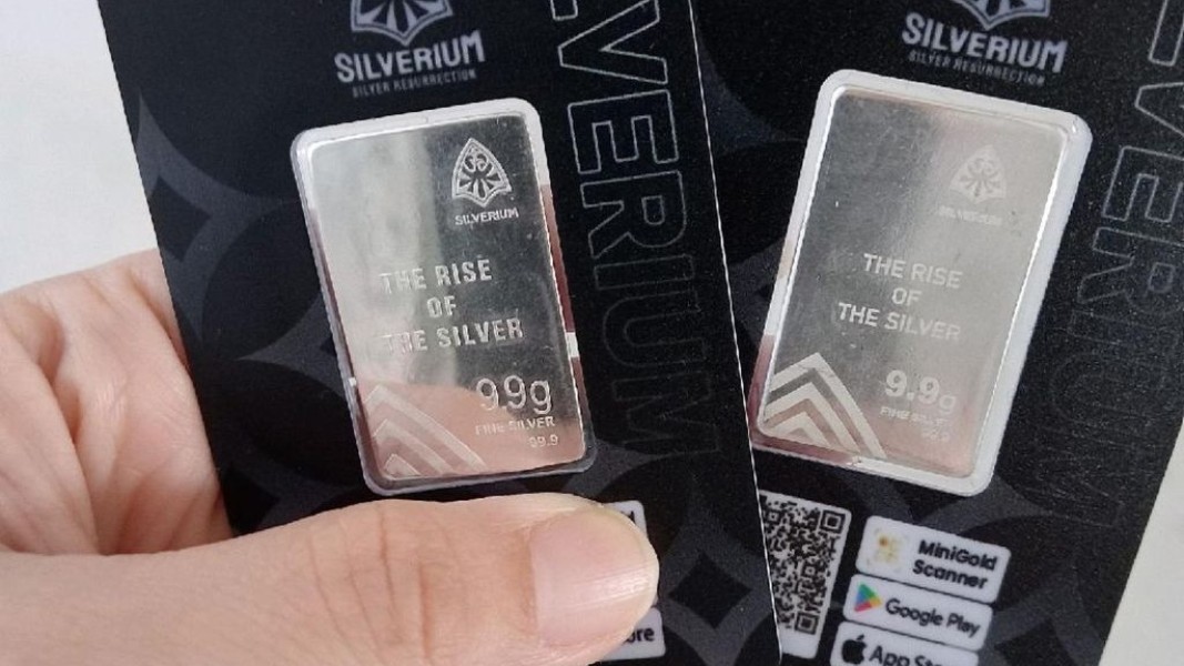 Harga Perak Antam Naik Rp800 Sentuh Rp54.950 per Gram Hari Ini