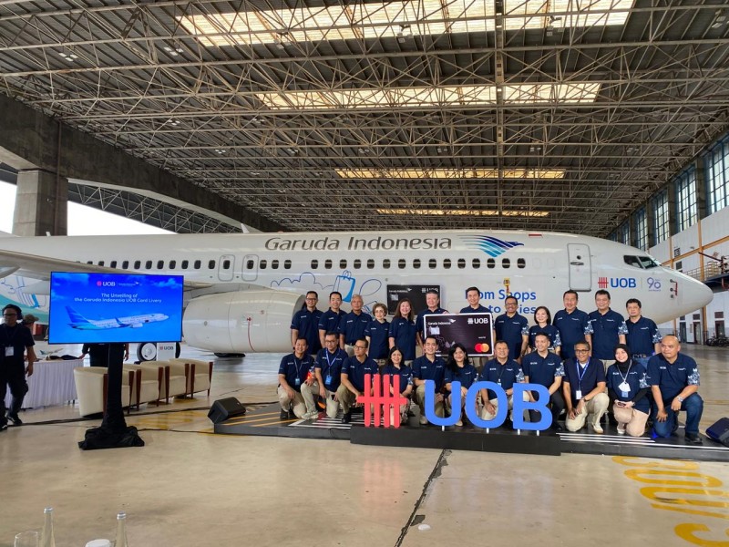 Peluncuran Livery Khusus, UOB Indonesia dan Garuda Indonesia Tingkatkan Kemudahan Bepergian dengan Garuda Indonesia UOB Card