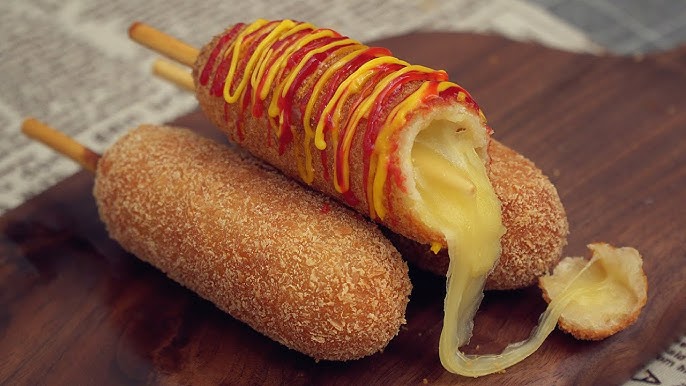 Cara Membuat Mozzarella Corndog Ala Korea yang Renyah dan Lumer di Rumah Sendiri