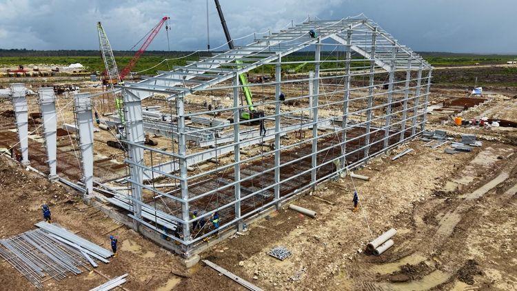 Dermaga Logistik PSN Wanam Hampir Rampung, Operasional Ditargetkan Maret 2026