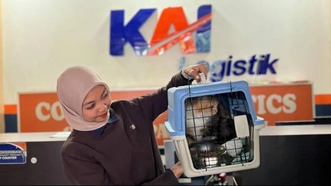 Lonjakan Pengiriman Hewan Peliharaan KAI Logistik Selama Ramadan Tahun Ini