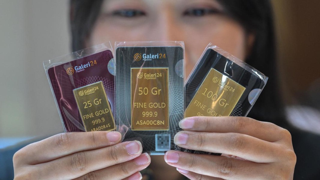 Harga Emas Antam Turun Tajam Jumat Agung Ikuti Pasar Global
