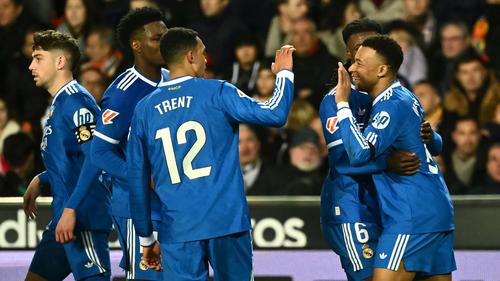 Real Madrid Kalahkan Valencia di Mestalla Jaga Peluang Juara Liga Spanyol