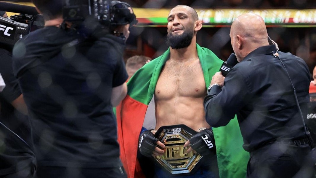 Chimaev Raih Sabuk UFC, Kepulangannya Dirayakan Meriah