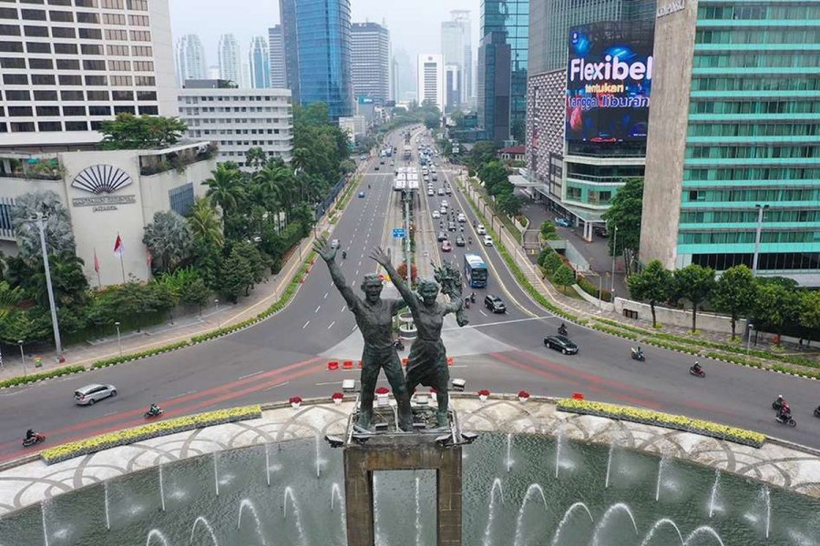 Lalu Lintas Kendaraan di Bundaran Senayan Tetap Lancar Saat Silaturahride 2025 Digelar, Rekayasa Jalan Diterapkan Secara Dinamis