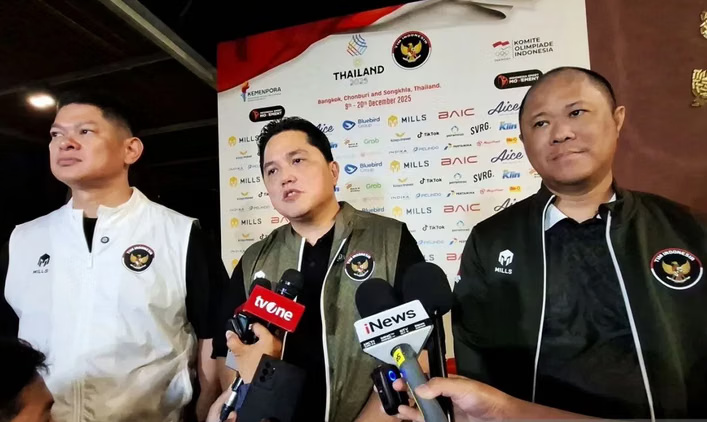 Erick Thohir Syukuri Target Emas Indonesia Tercapai SEA Games