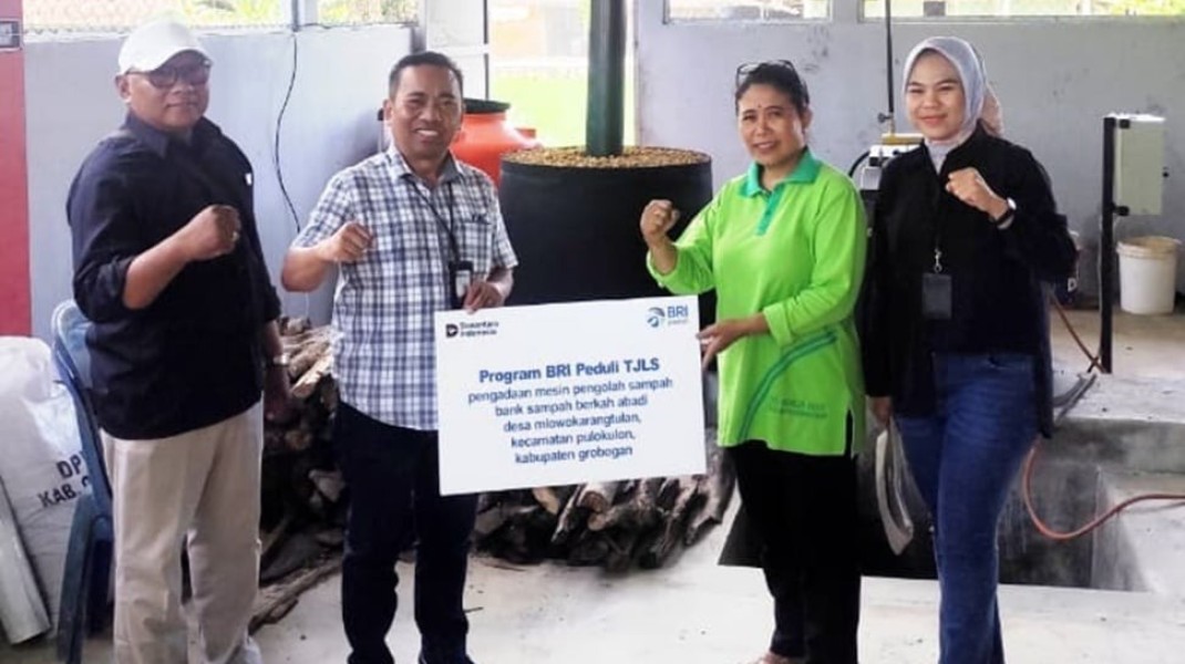BRI Peduli Hadirkan Solusi Pengelolaan Sampah Melalui Mesin Pengubah Limbah Menjadi BBM