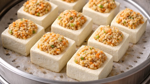 Cara Membuat Tahu Kukus Isi Ayam Cincang Lezat Bergizi Praktis