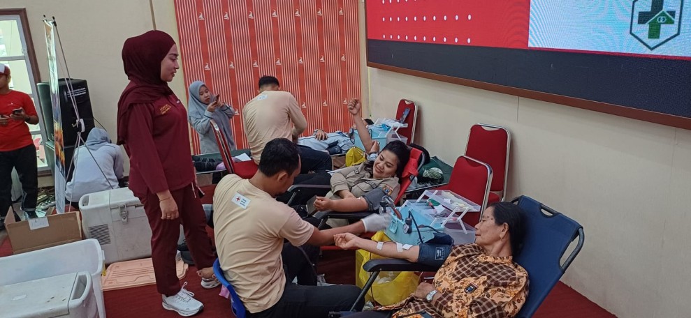 Bank Sulselbar Kembali Gelar Aksi Donor Darah, 68 Kantong Terkumpul di Makassar
