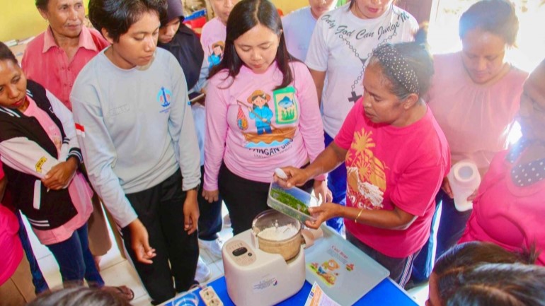 Pelatihan Berbasis Teknologi Diselenggarakan Bersama PLN UIP Nusra Koperasi Desa Merah Putih Dan GM Bapak Rizki Aftarianto Untuk Peningkatan Kapasitas UMKM Nusra