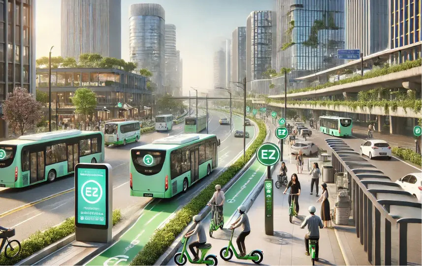 Transportasi Publik Terintegrasi Dorong Kota Lebih Layak