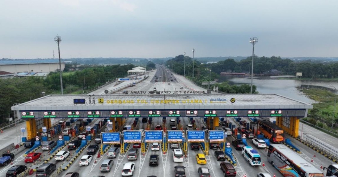 Jasa Marga Catat Lonjakan Arus Lalu Lintas Jelang Libur Hari Raya Waisak 2025, 368.470 Kendaraan Tinggalkan Jabotabek
