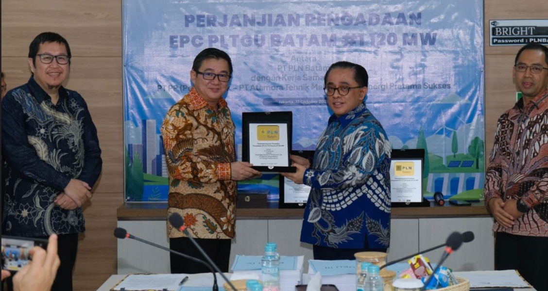 PLN Batam Perkuat Ketahanan Energi Lewat Pembangunan PLTGU 120 MW