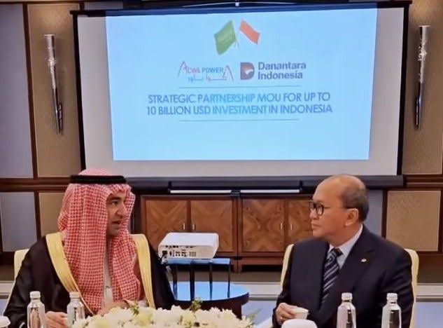 Danantara dan Arab Saudi Jalin Kerja Sama Energi Bersih Senilai Rp 162 Triliun