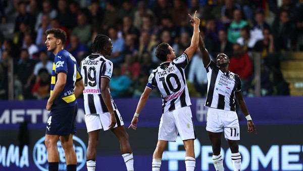Udinese Tampil Efektif Taklukkan Verona di Liga Italia