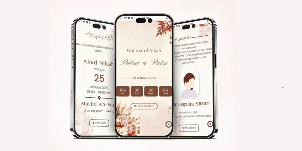 Cara Membuat Undangan Digital Sendiri di HP dan Laptop Gratis