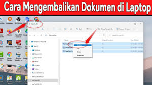 Langkah Simpel Mengembalikan File yang Tidak Sengaja Terhapus di Laptop: Panduan Lengkap untuk Semua Pengguna