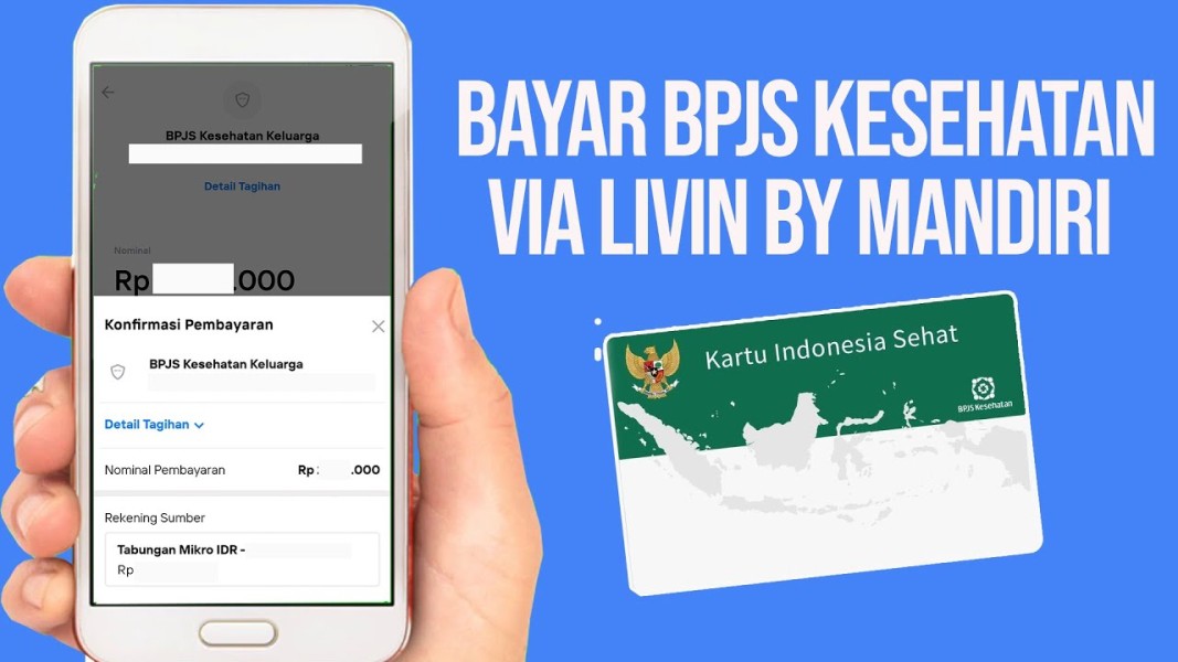 Cara Bayar BPJS lewat Mandiri via ATM hingga Livin’