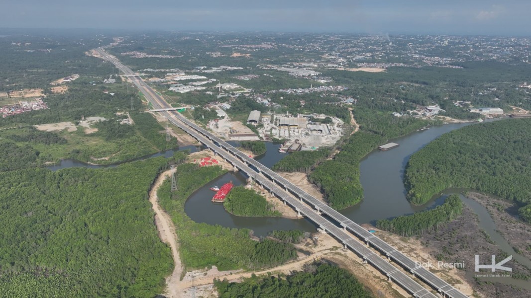 Tol IKN Seksi 3A Rampung, Hutama Karya Terapkan Konstruksi Ramah Lingkungan