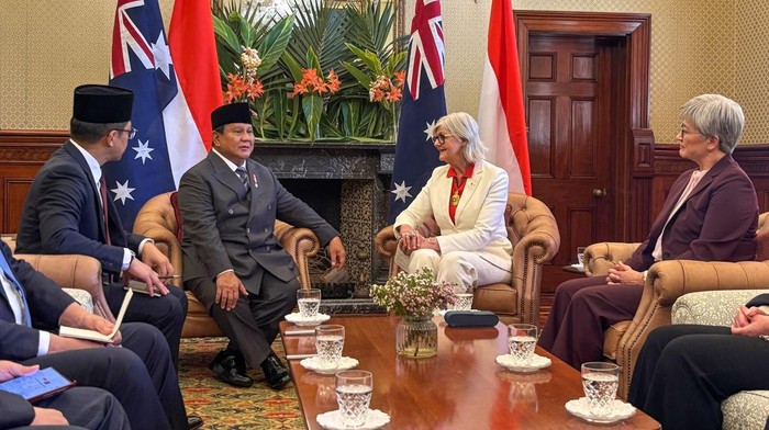 Prabowo Subianto Bahas Kerja Sama Strategis Indonesia-Australia