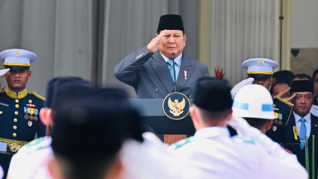 Upacara Pancasila Nasional Dipimpin Oleh Presiden Prabowo Subianto