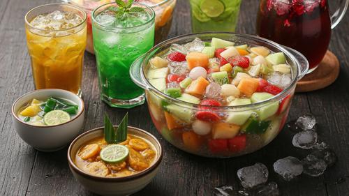 Resep Es Takjil Segar Tanpa Susu Ringan Sehat Menghidrasi Tubuh