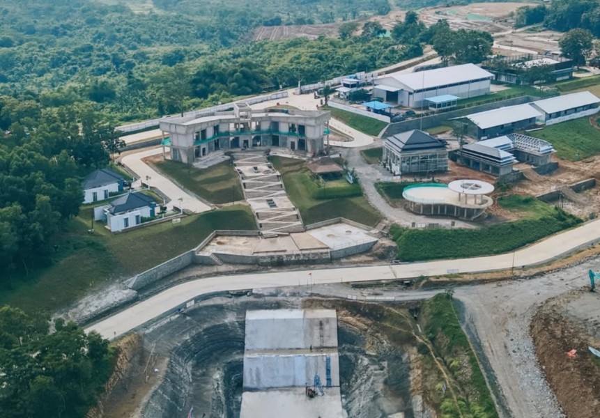 PT PP Garap Proyek Bendungan Cibeet Paket II