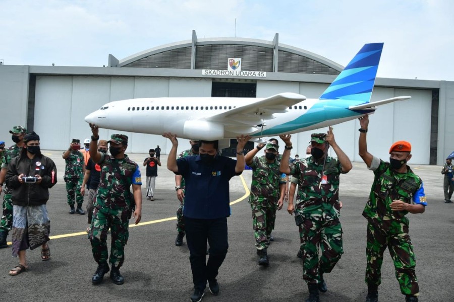 Erick Thohir Tanggapi Isu Garuda Indonesia Hentikan Operasional 15 Pesawat: Saya Belum Tahu