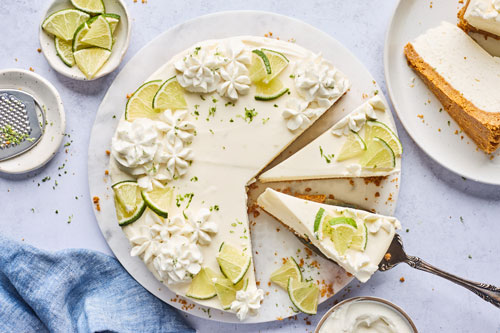 Rahasia Membuat Lime No-Bake Cheesecake Lembut dan Segar Tanpa Oven