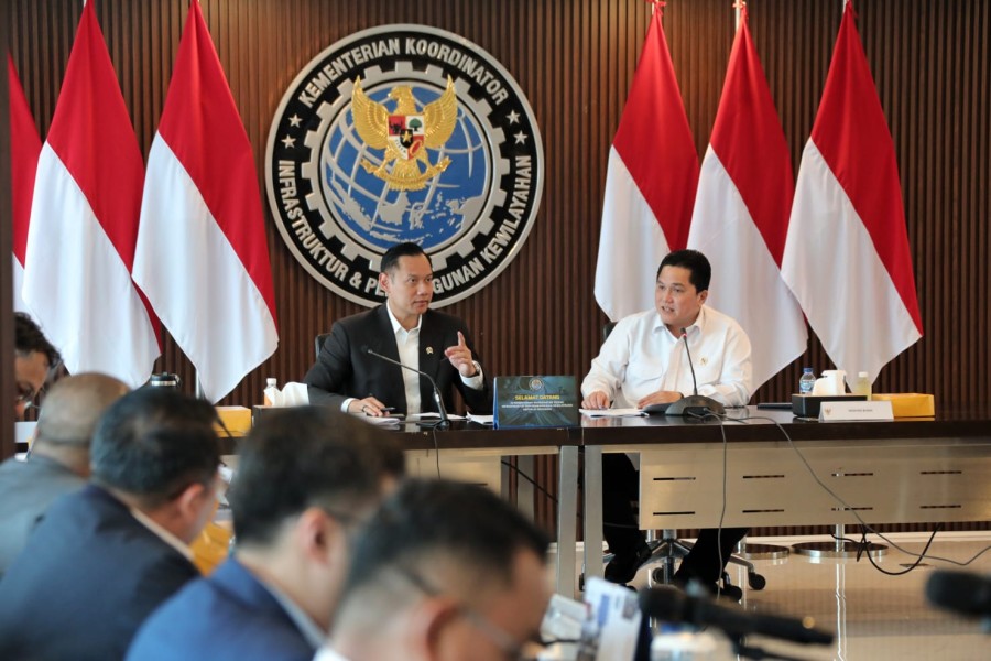 Erick Thohir dan AHY Dorong Percepatan Kereta Cepat dan Integrasi Transportasi Nasional