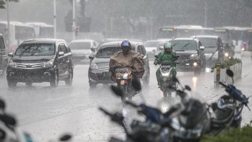 BMKG Rilis Prakiraan Hujan Jakarta Senin 9 Februari 2026 Sepanjang Hari