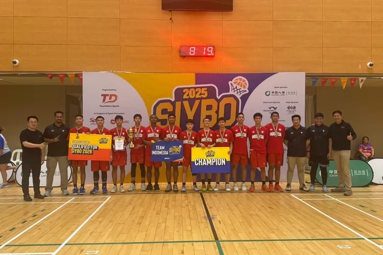 Timnas Basket Putra U 15 Raih Gelar Internasional