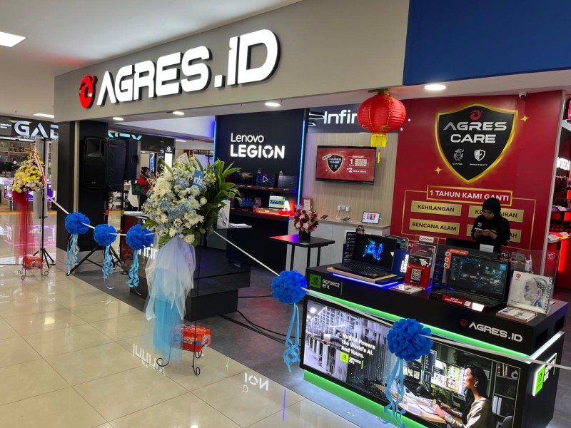 Surga Laptop di Bogor! Agres.ID Plaza Jambu Dua Resmi Dibuka, Promo Mengalir Deras