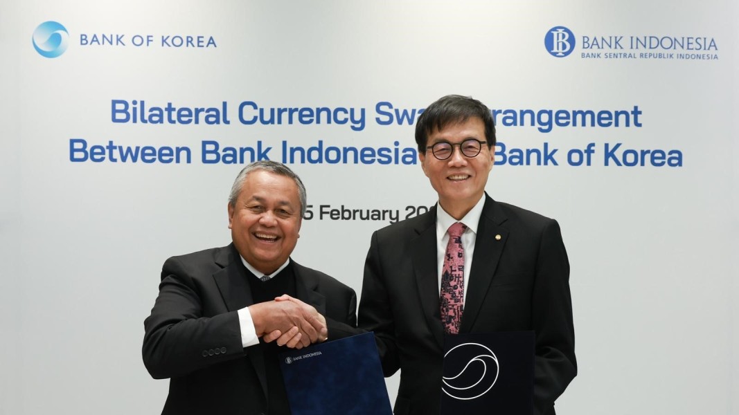 BI dan Bank of Korea Perpanjang Swap Mata Uang Lokal Hingga 2031