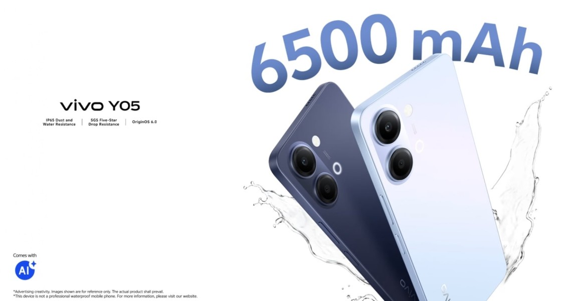 Vivo Y05 Resmi Rilis dengan Layar 120Hz dan Baterai 6.500mAh di Pasar Global