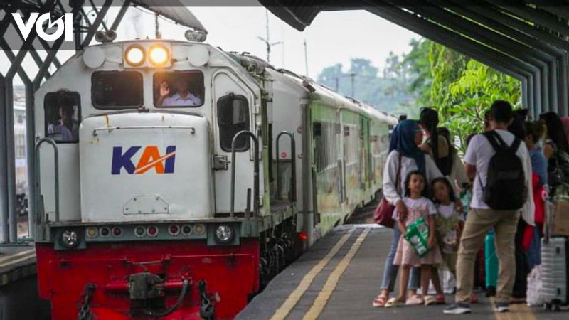 Angkutan Liburan Sekolah, Pengguna KAI Naik 18 Persen
