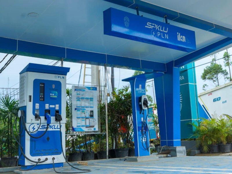 SPKLU Pln Center Dukung Kendaraan Listrik Jateng