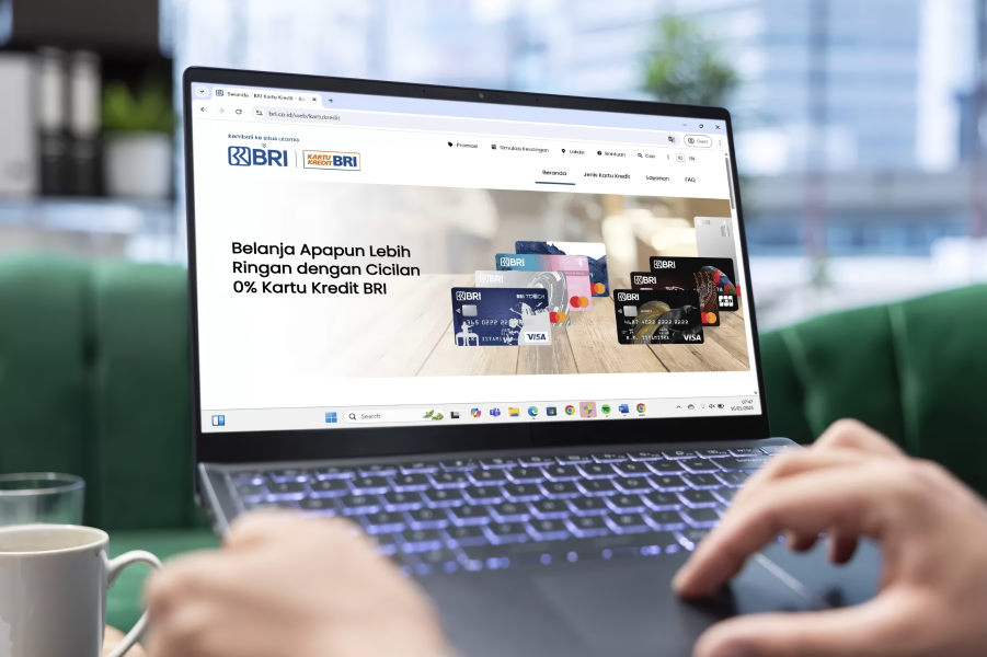 BRI Tawarkan Bonus E Voucher Kartu Kredit Online