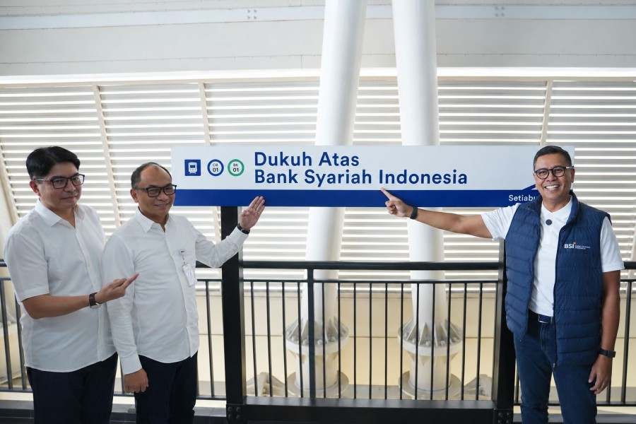 Perkuat Sinergi BUMN antara BSI dan KAI, Stasiun LRT Dukuh Atas Resmi menjadi Dukuh Atas Bank Syariah Indonesia