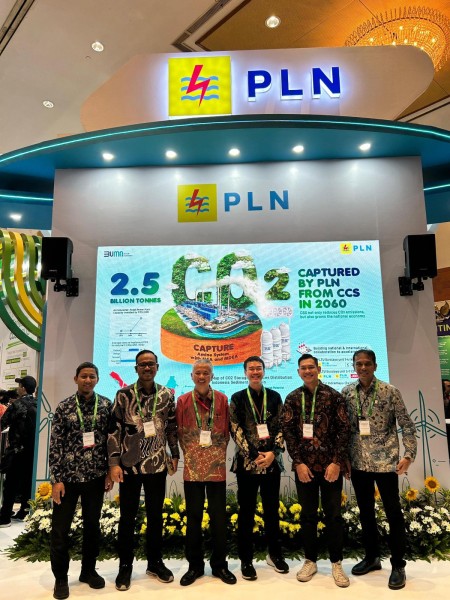 PLNE Tampilkan Inovasi Terbaru dalam Teknologi Carbon Capture Storage di IICCS 2024