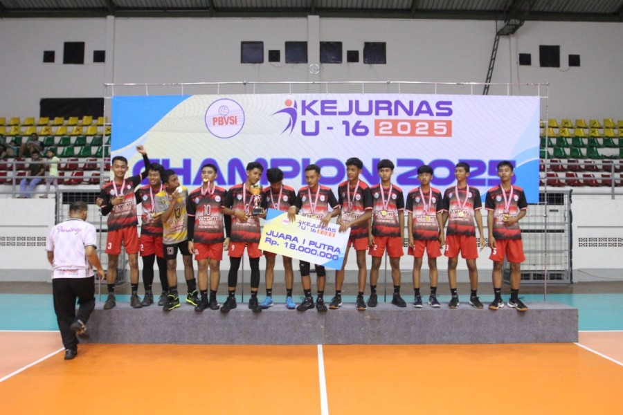 Patriot Purworejo dan Kota Impian Wahana Juara di Kejurnas Voli U-16 2025*