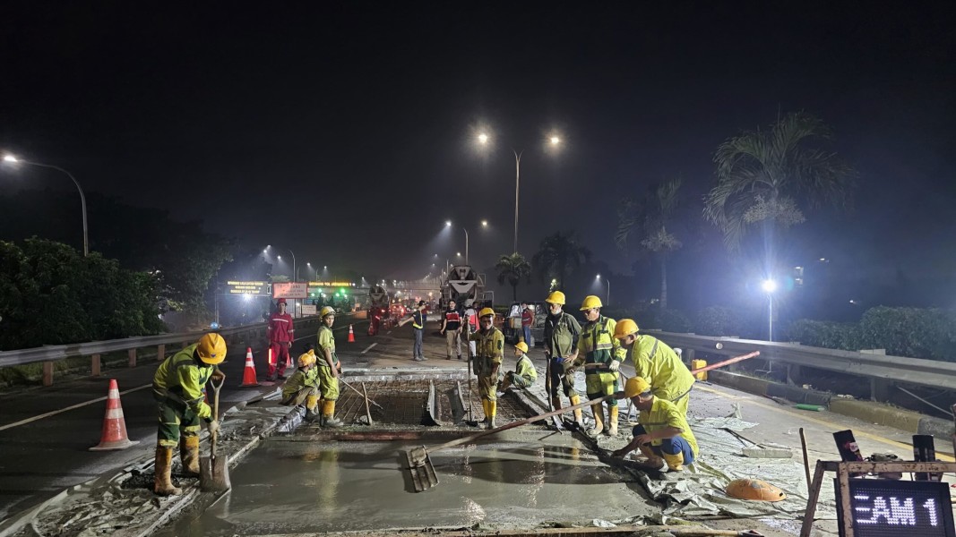 Jasa Marga Lanjutkan Pemeliharaan Jalan Tol JORR Demi Kenyamanan Pengguna