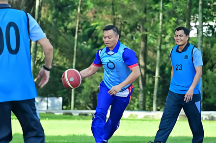Semangat Basket Wadan Koharmatau Bangun Tim Kuat