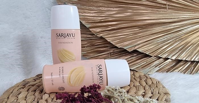 Sariayu Liquid Foundation Lindungi Kulit Cantik Alami