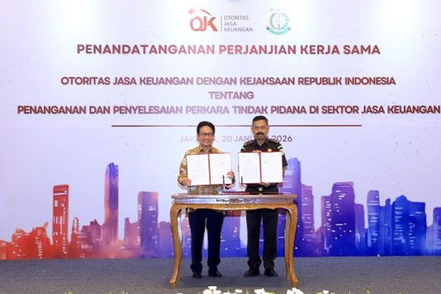 OJK Bersinergi dengan Kejaksaan Perkuat Penanganan Kejahatan Keuangan