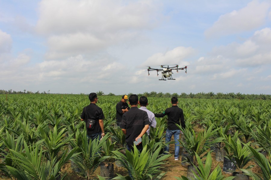 Petani Sawit Bogor Dilatih Operasikan Drone dan IoT untuk Pantau Limbah: Dorong Pertanian Berbasis Teknologi dan Ramah Lingkungan